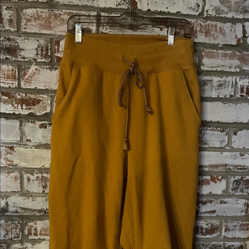 Free People side scrunch baggy sweat pants